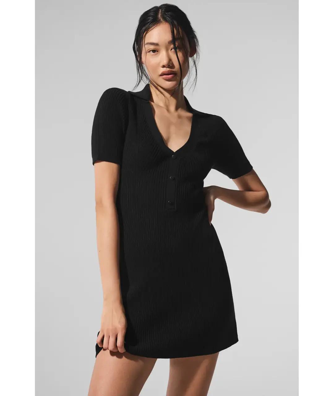 ALO YOGA Черное платье, фото 2