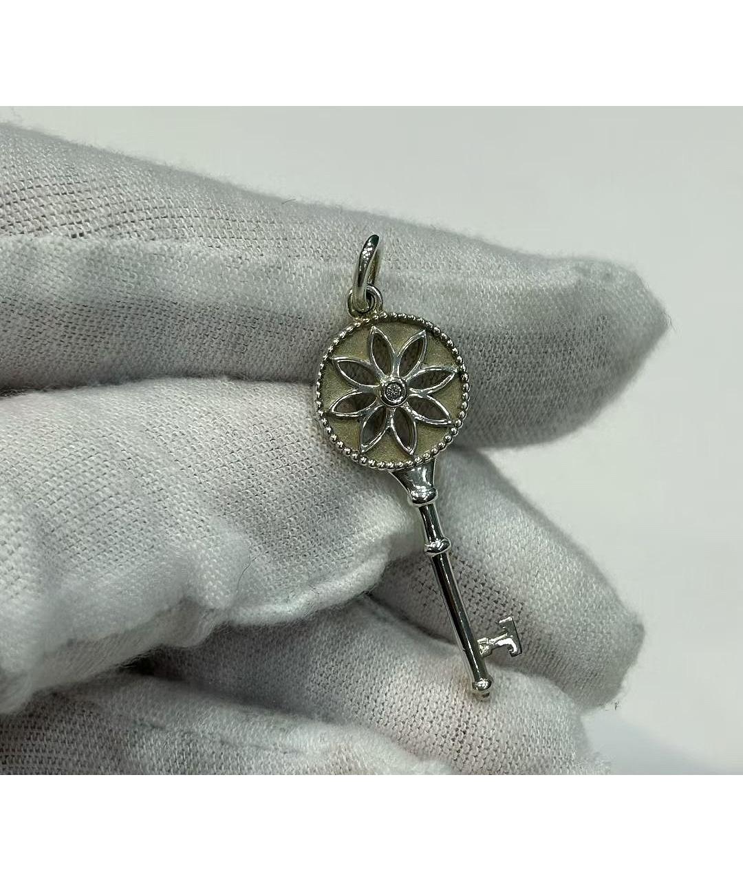 TIFFANY&CO Серебряная серебряная подвеска, фото 6