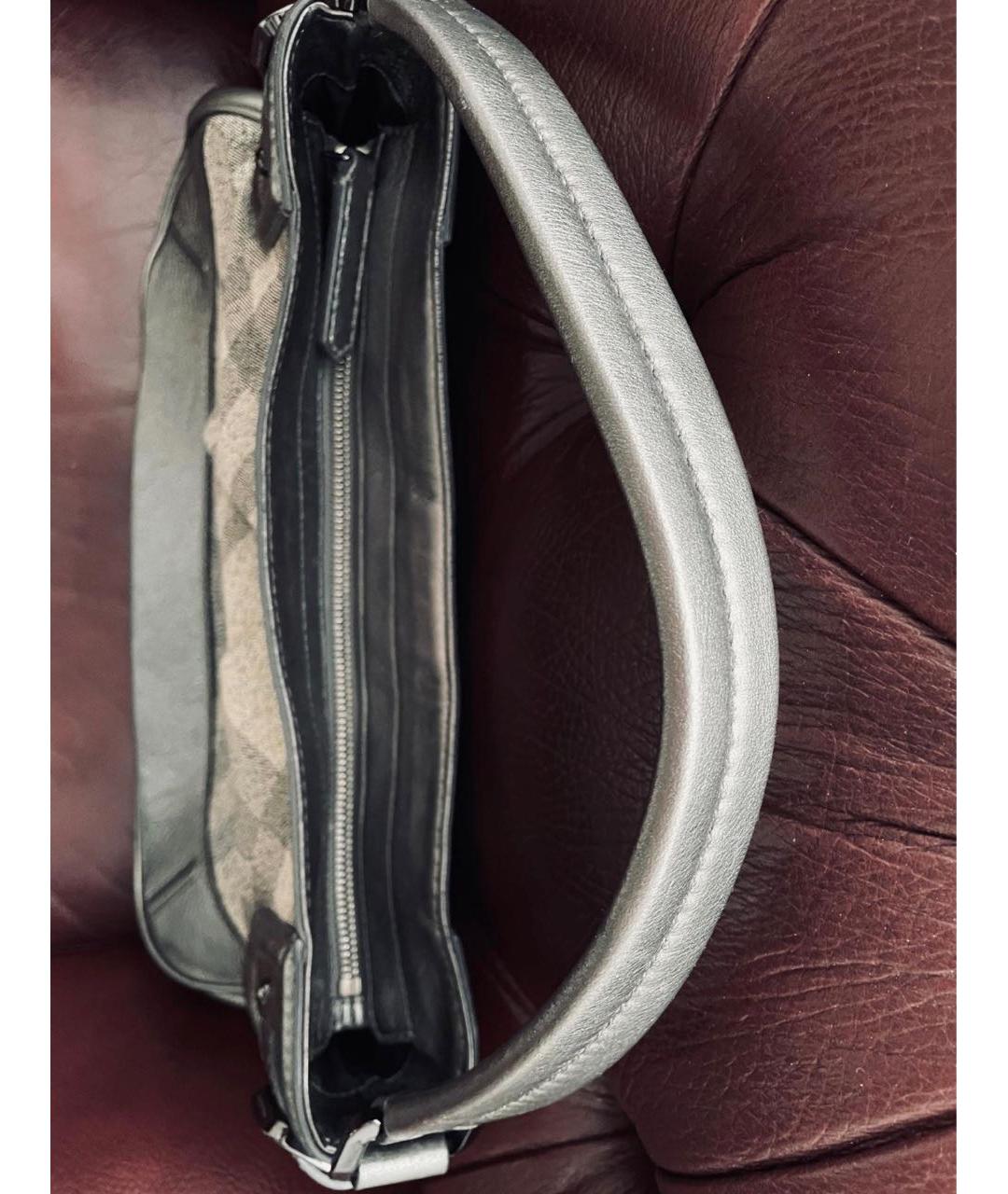 BURBERRY Серебряная сумка через плечо, фото 2