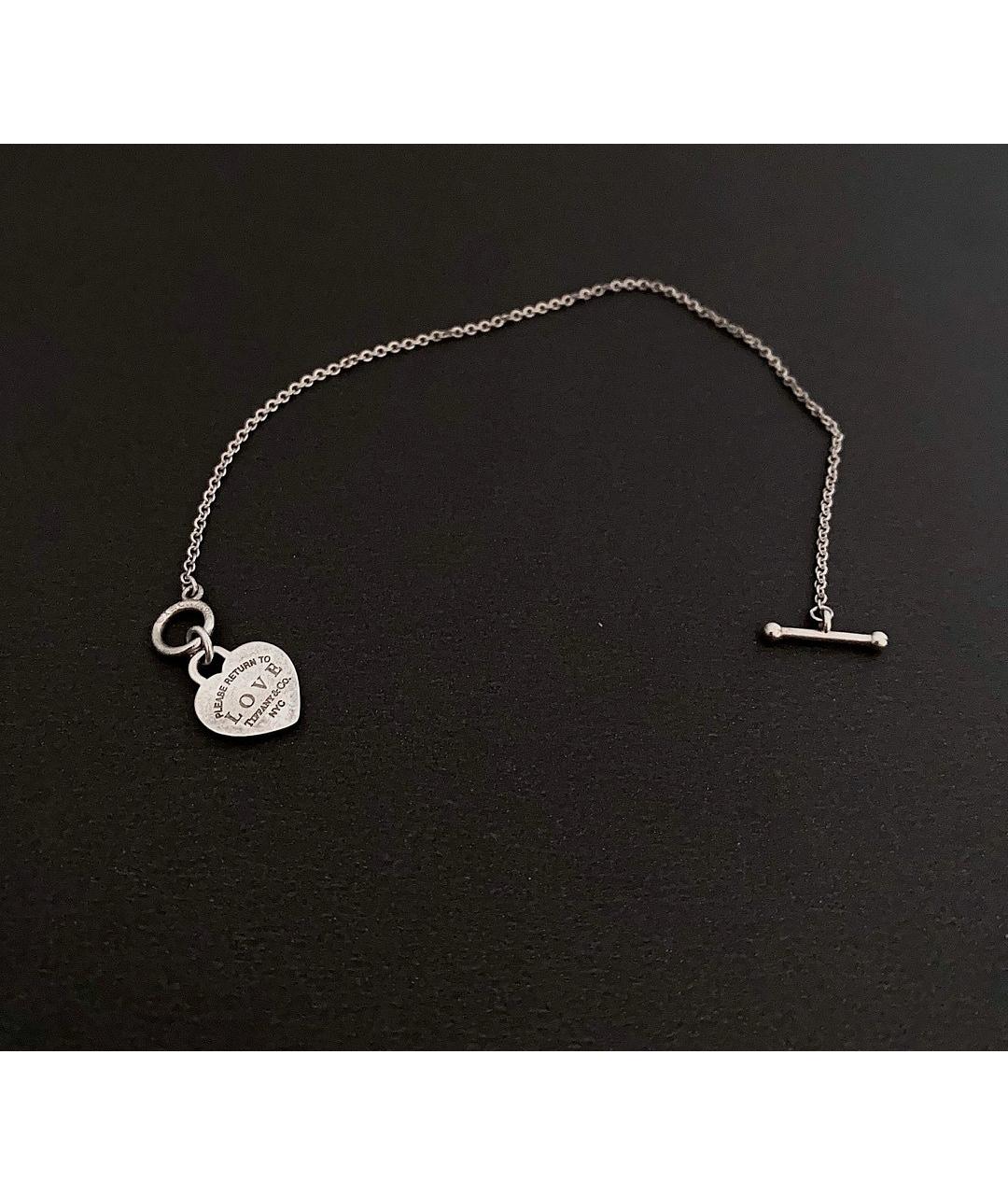 TIFFANY&CO Серебрянный серебряный браслет, фото 3