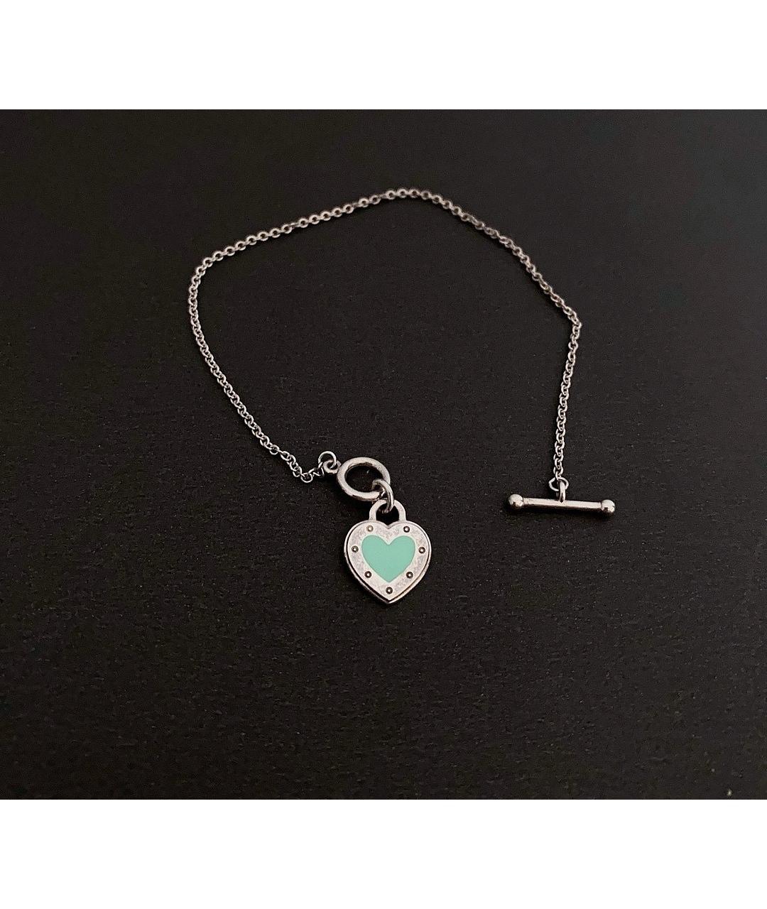 TIFFANY&CO Серебрянный серебряный браслет, фото 2