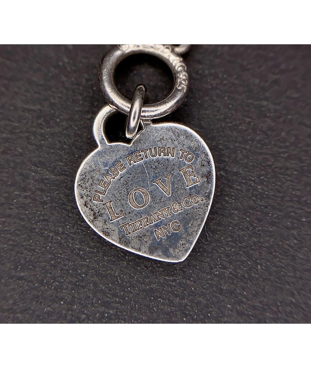 TIFFANY&CO Серебрянный серебряный браслет, фото 4