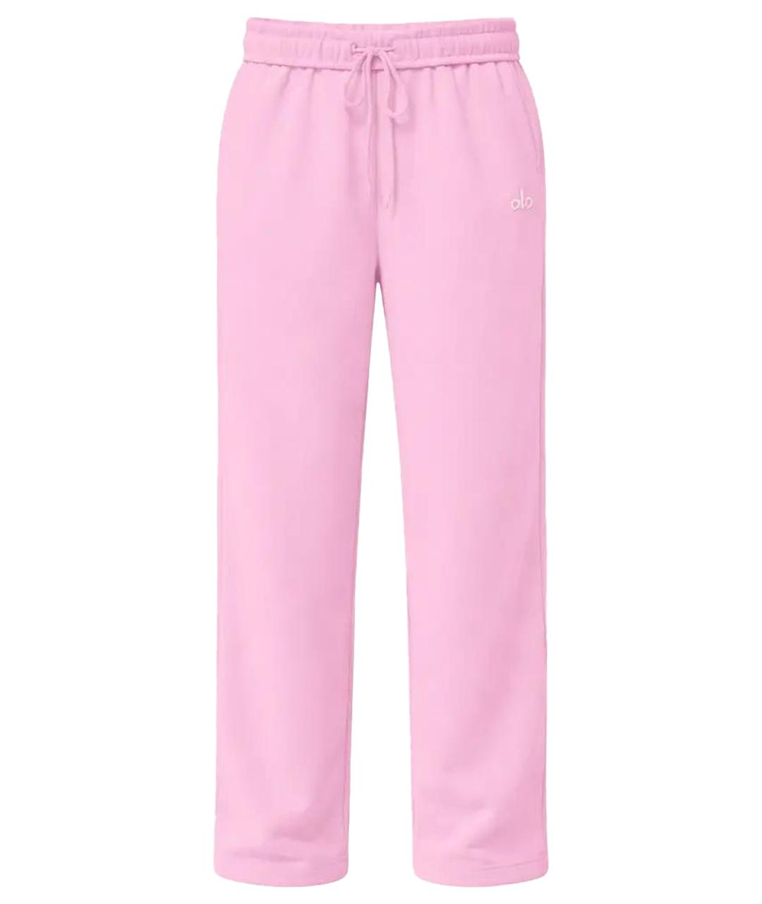 ALO YOGA Розовые спортивные брюки и шорты, фото 1