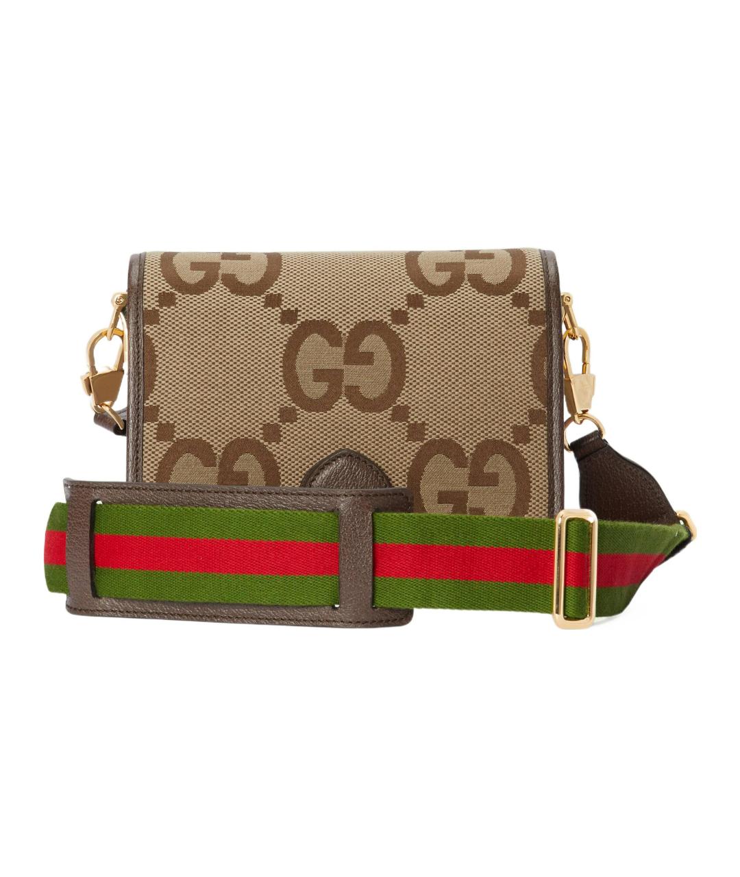 GUCCI Коричневая сумка через плечо, фото 3