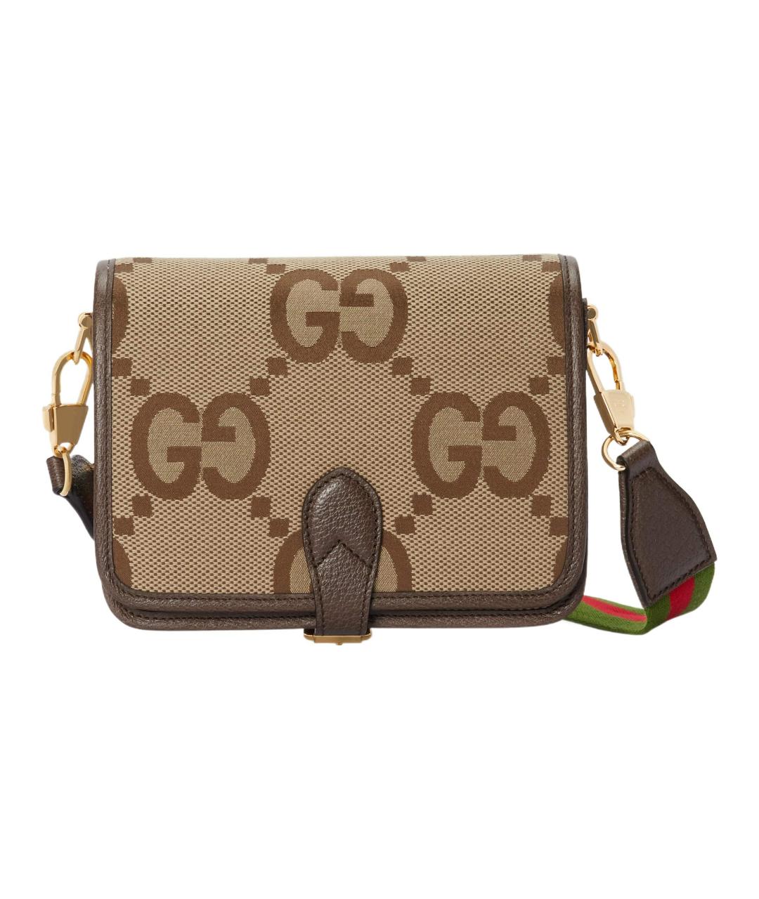 GUCCI Коричневая сумка через плечо, фото 1