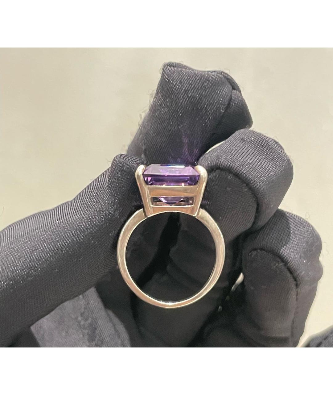 TIFFANY&CO Фиолетовое серебряное кольцо, фото 5