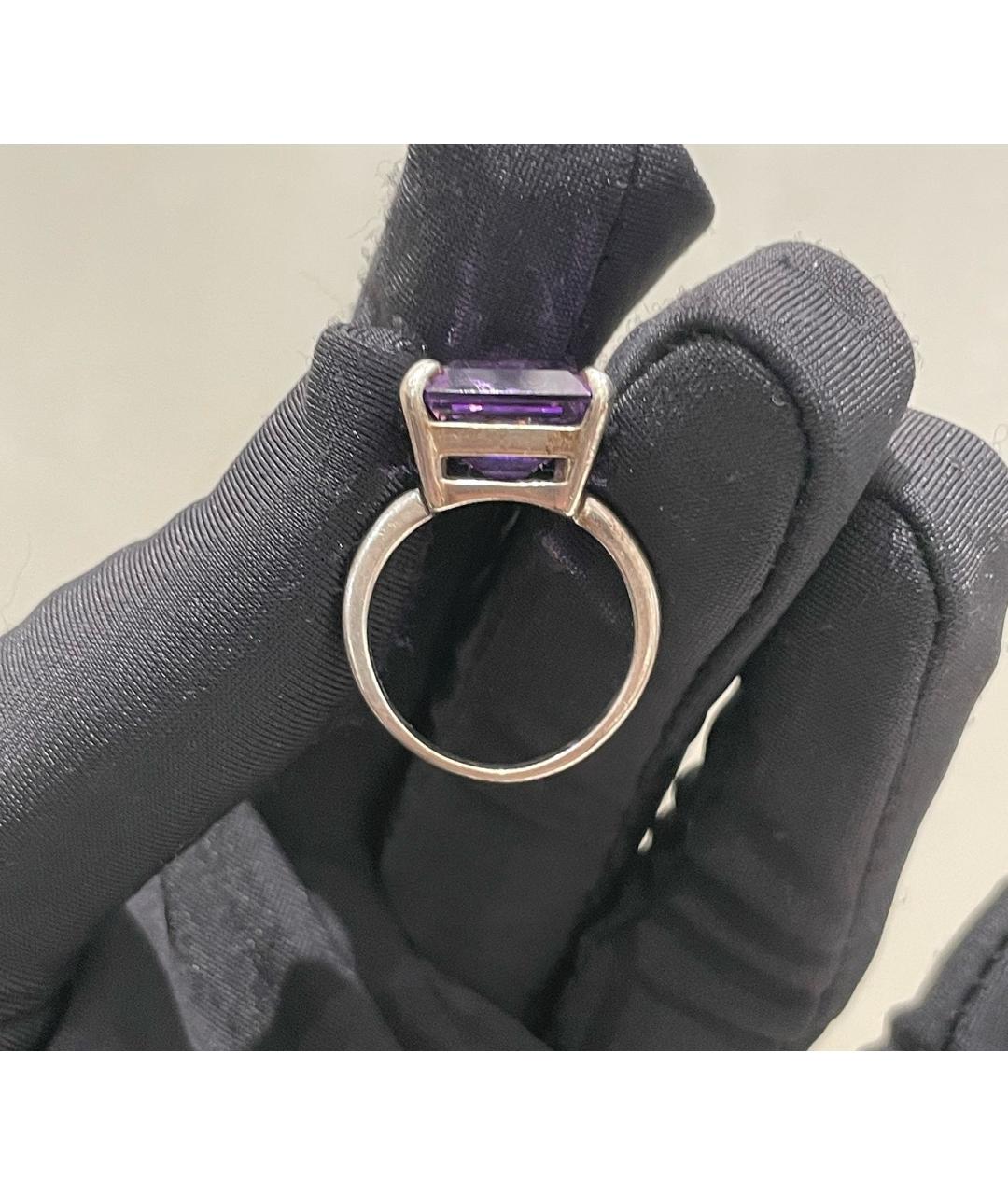 TIFFANY&CO Фиолетовое серебряное кольцо, фото 4
