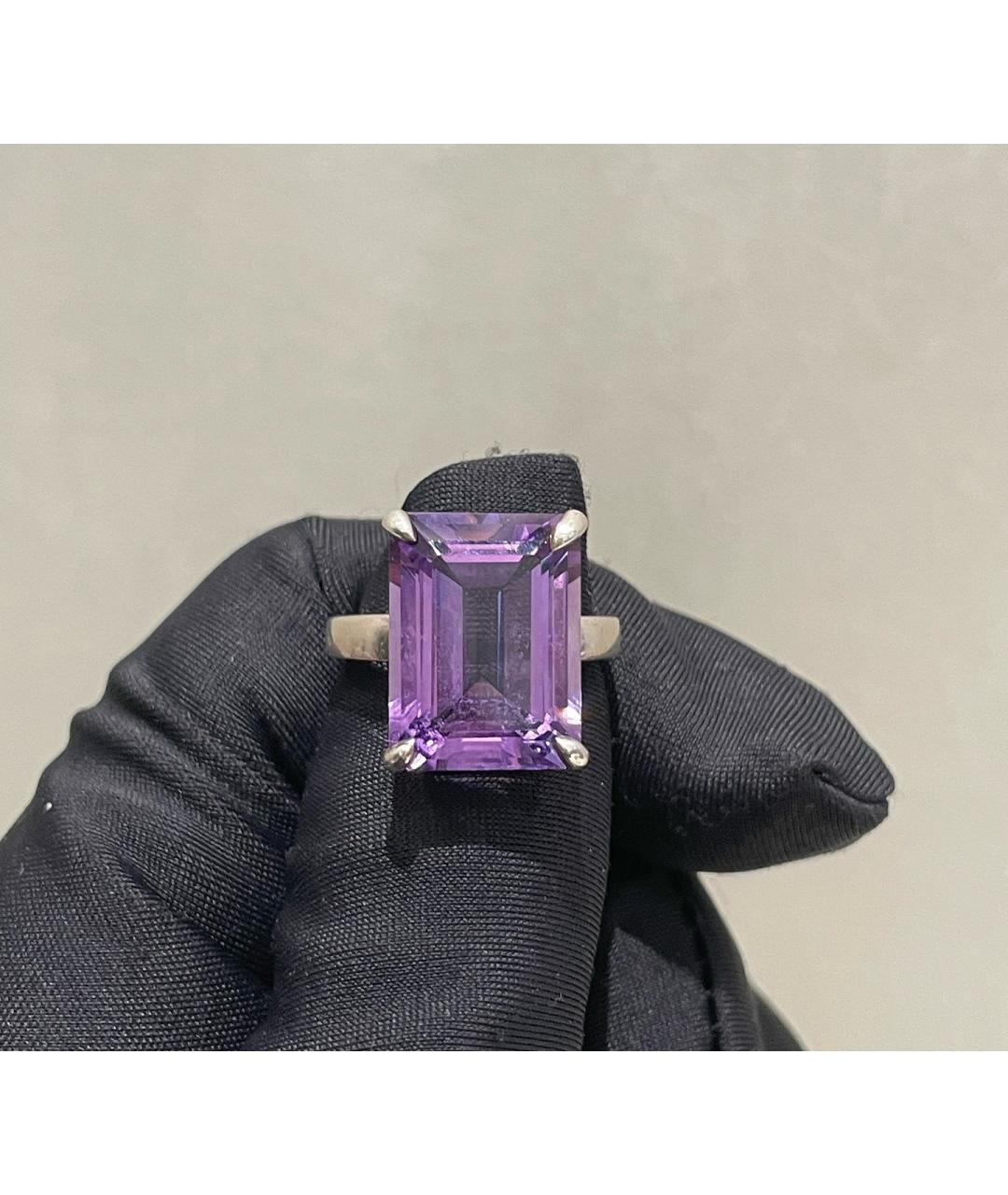 TIFFANY&CO Фиолетовое серебряное кольцо, фото 2