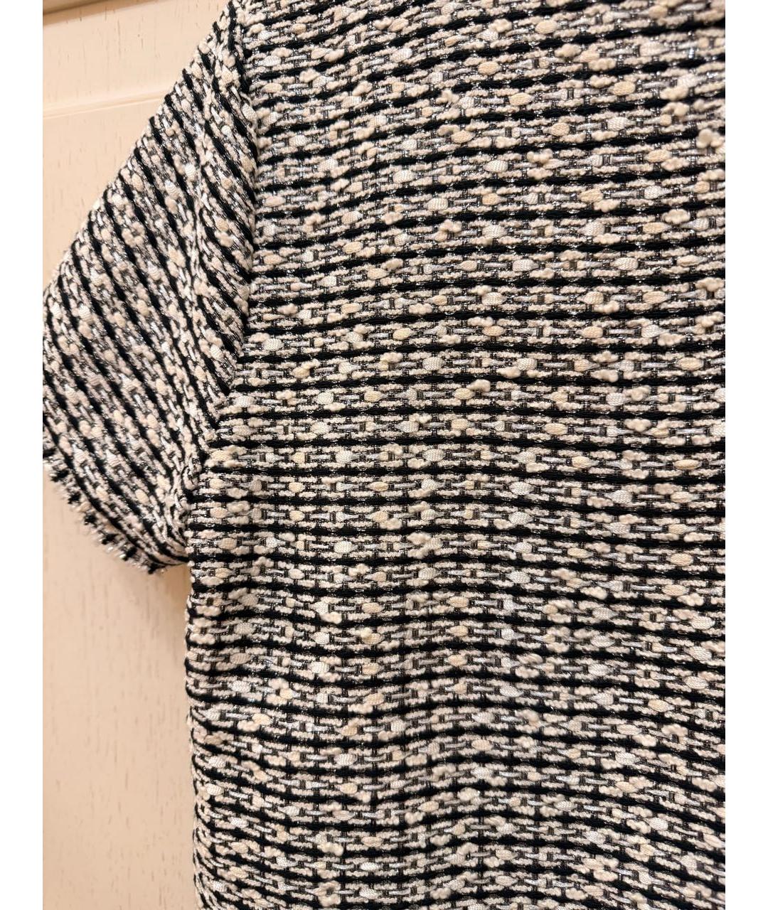 SANDRO Серебряная хлопковая футболка, фото 7