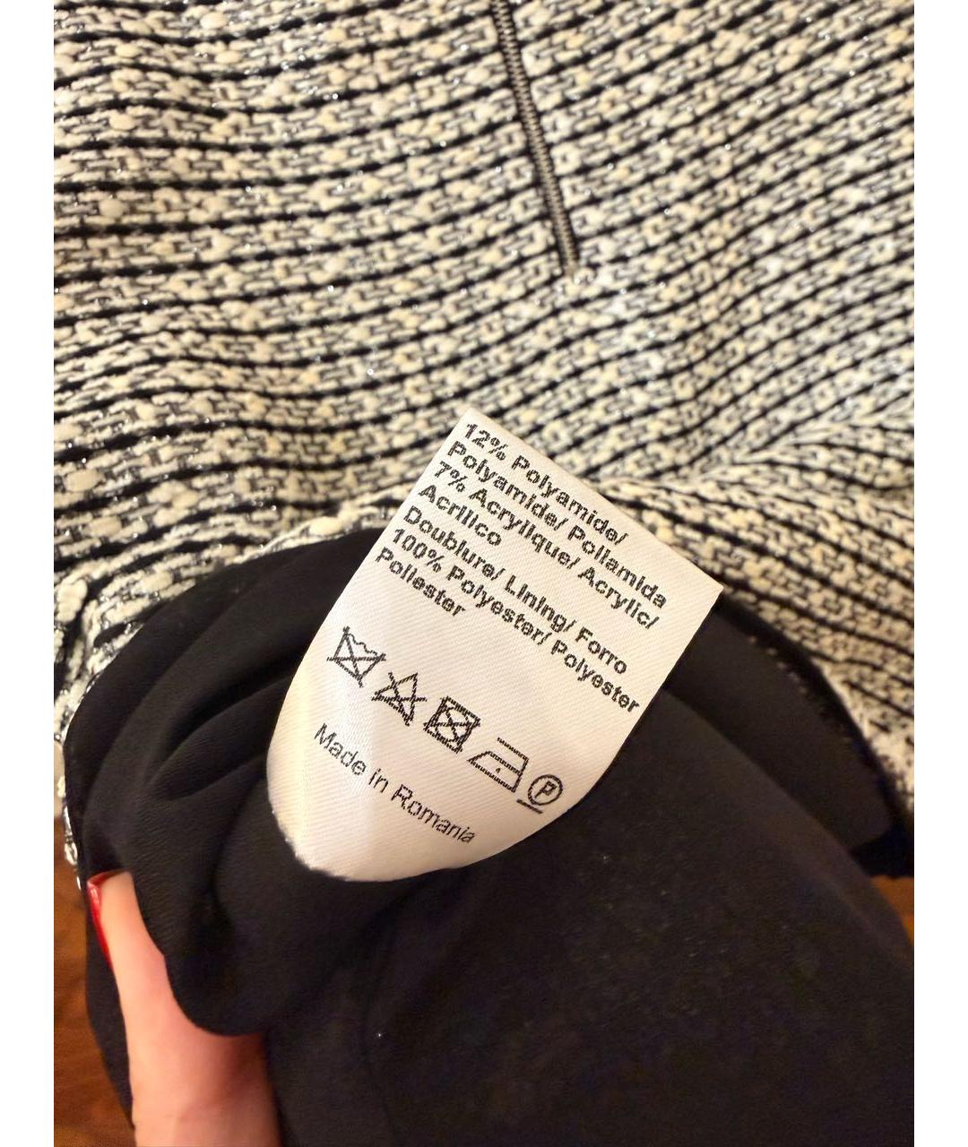 SANDRO Серебряная хлопковая футболка, фото 5