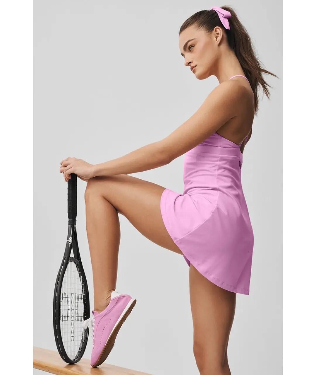 ALO YOGA Розовое платье, фото 3