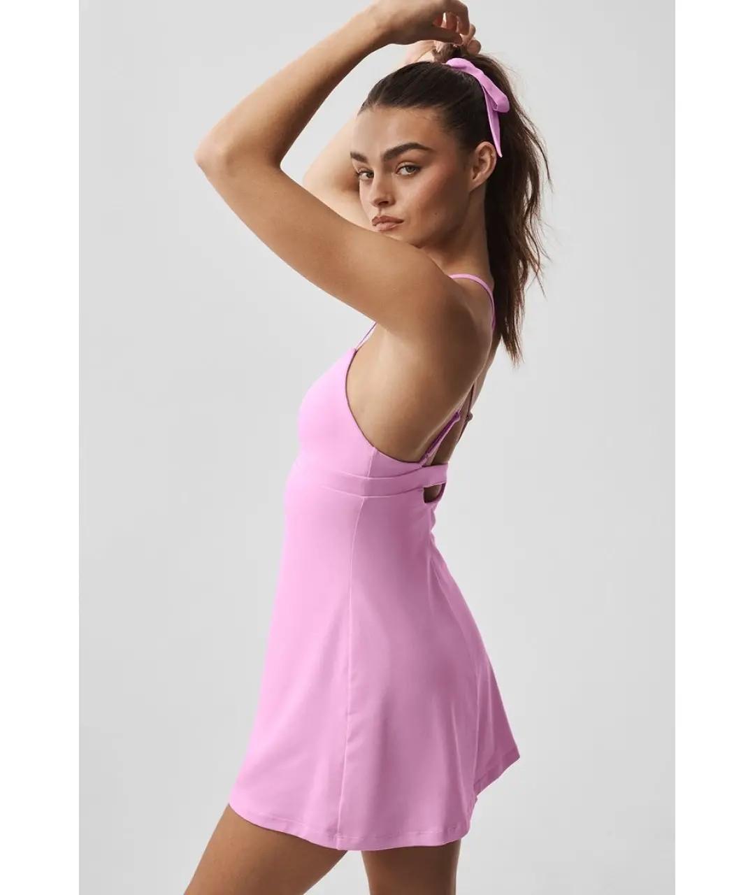 ALO YOGA Розовое платье, фото 6