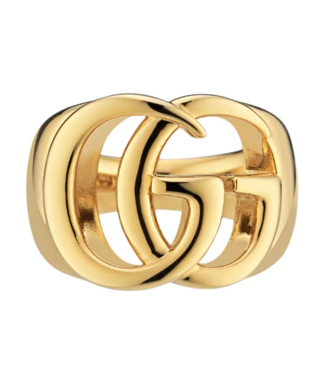 GUCCI Золотое латунное кольцо, фото 2