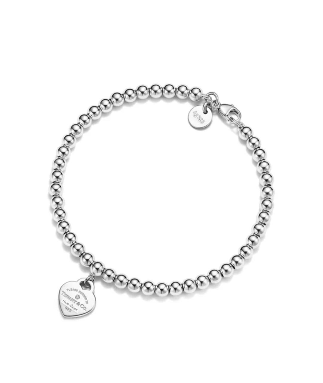 TIFFANY&CO Серебрянный серебряный браслет, фото 2