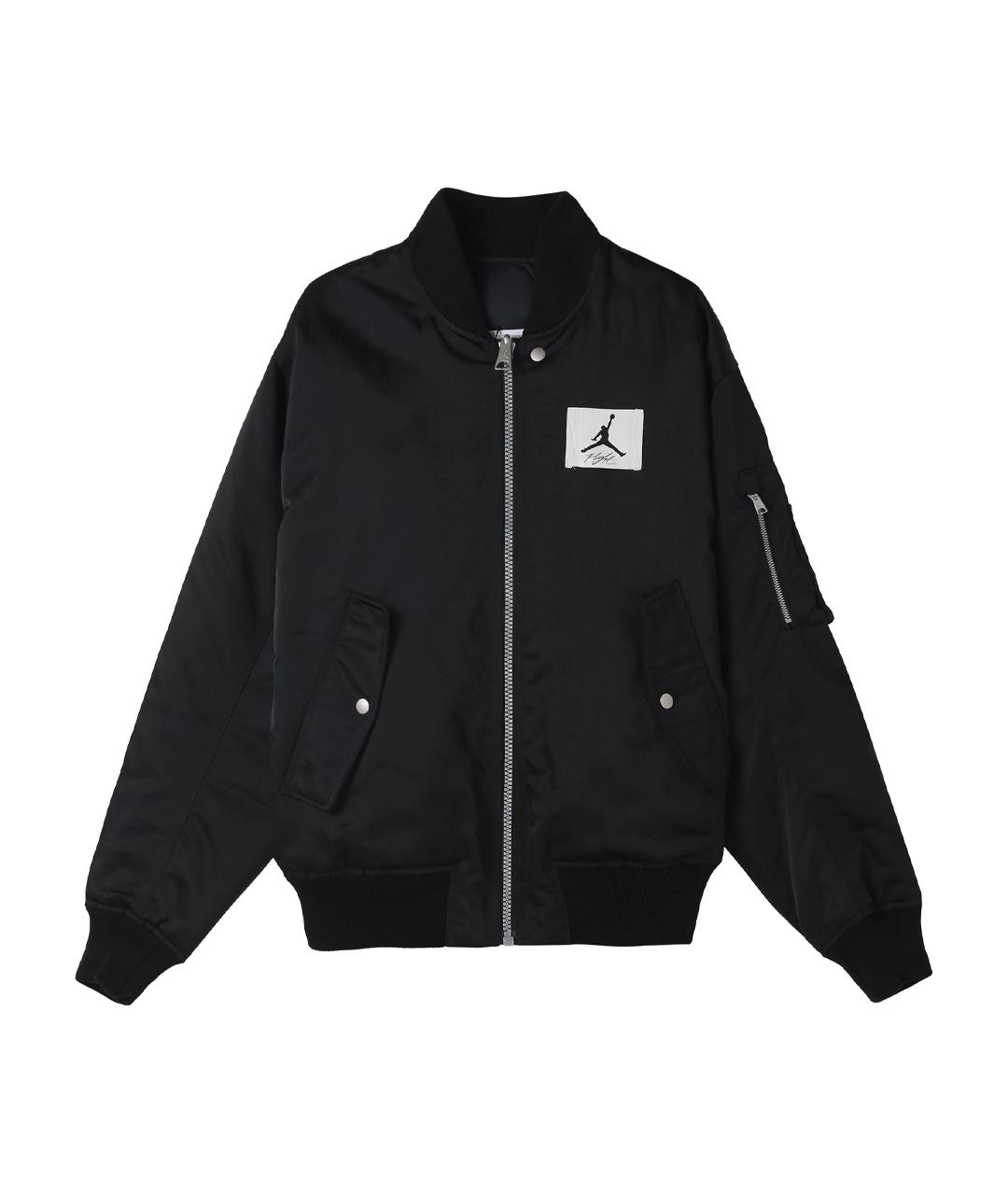 JORDAN Черная полиэстеровая куртка, фото 1