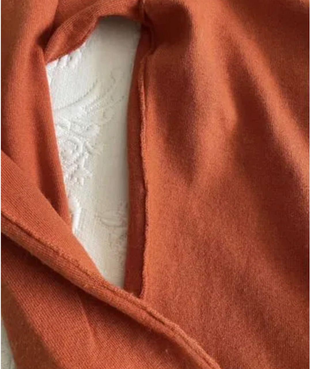 BURBERRY Красный шерстяной джемпер / свитер, фото 5