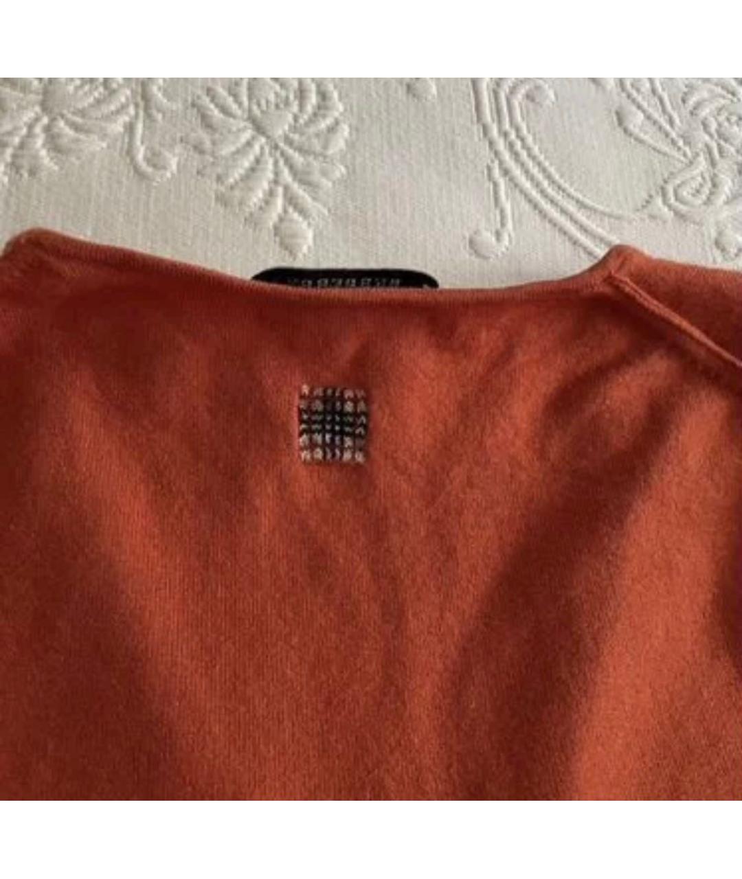 BURBERRY Красный шерстяной джемпер / свитер, фото 3