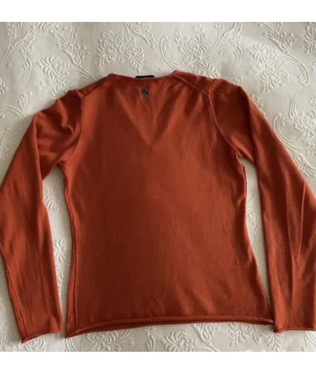 BURBERRY Красный шерстяной джемпер / свитер, фото 2