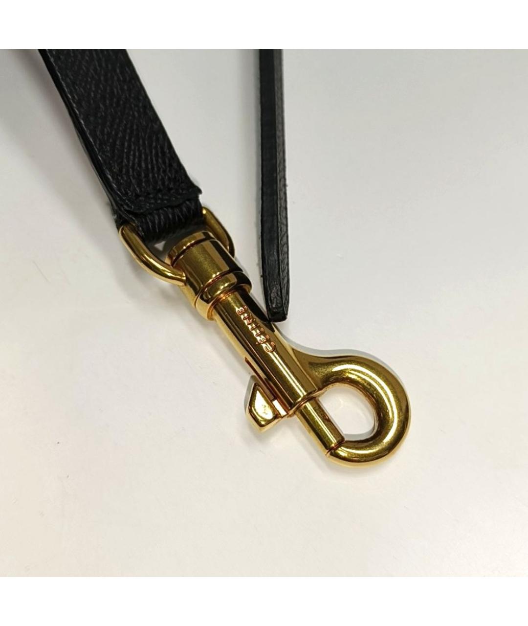 CELINE Черная кожаная сумка через плечо, фото 7