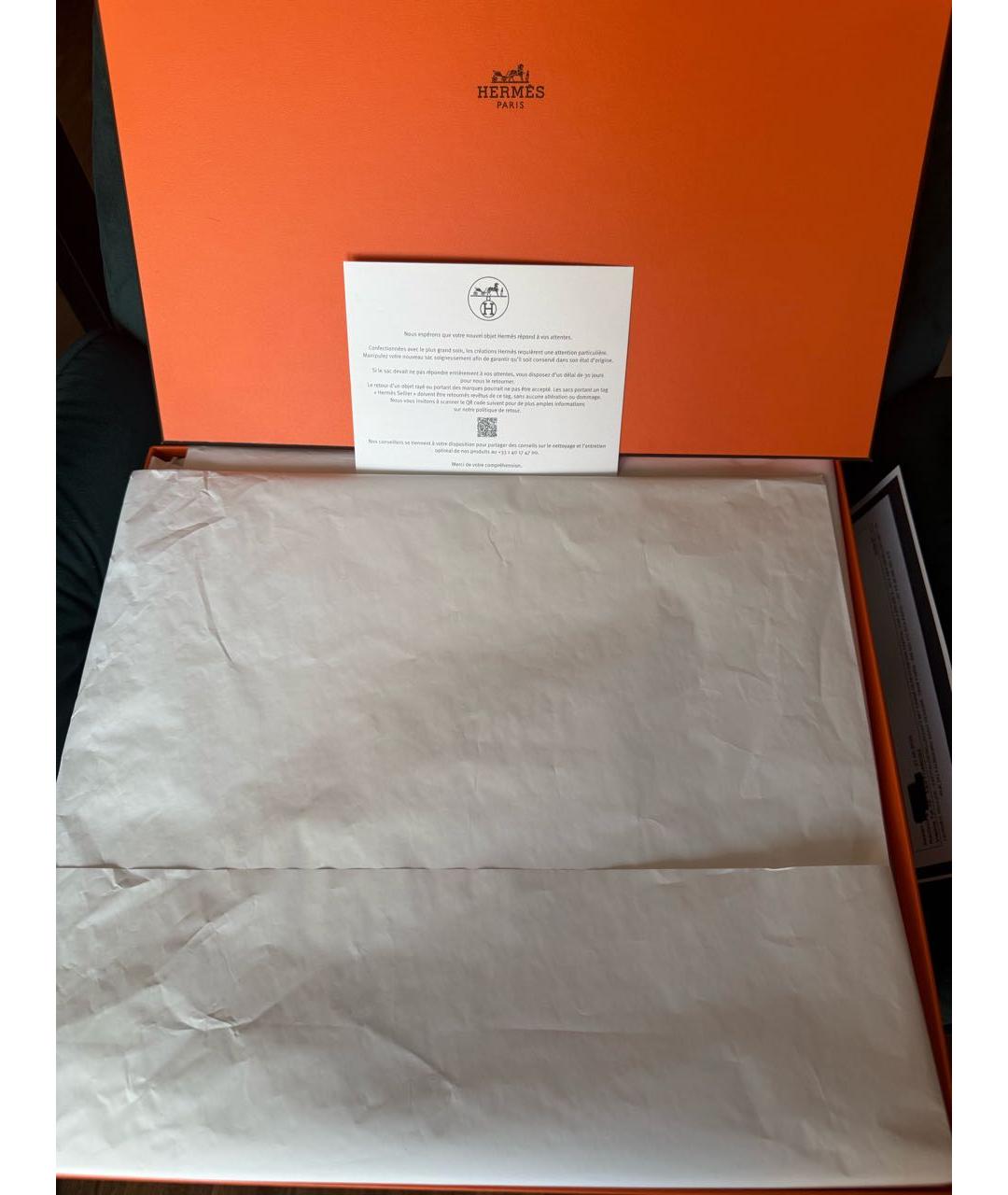 HERMES Тканевая сумка через плечо, фото 5