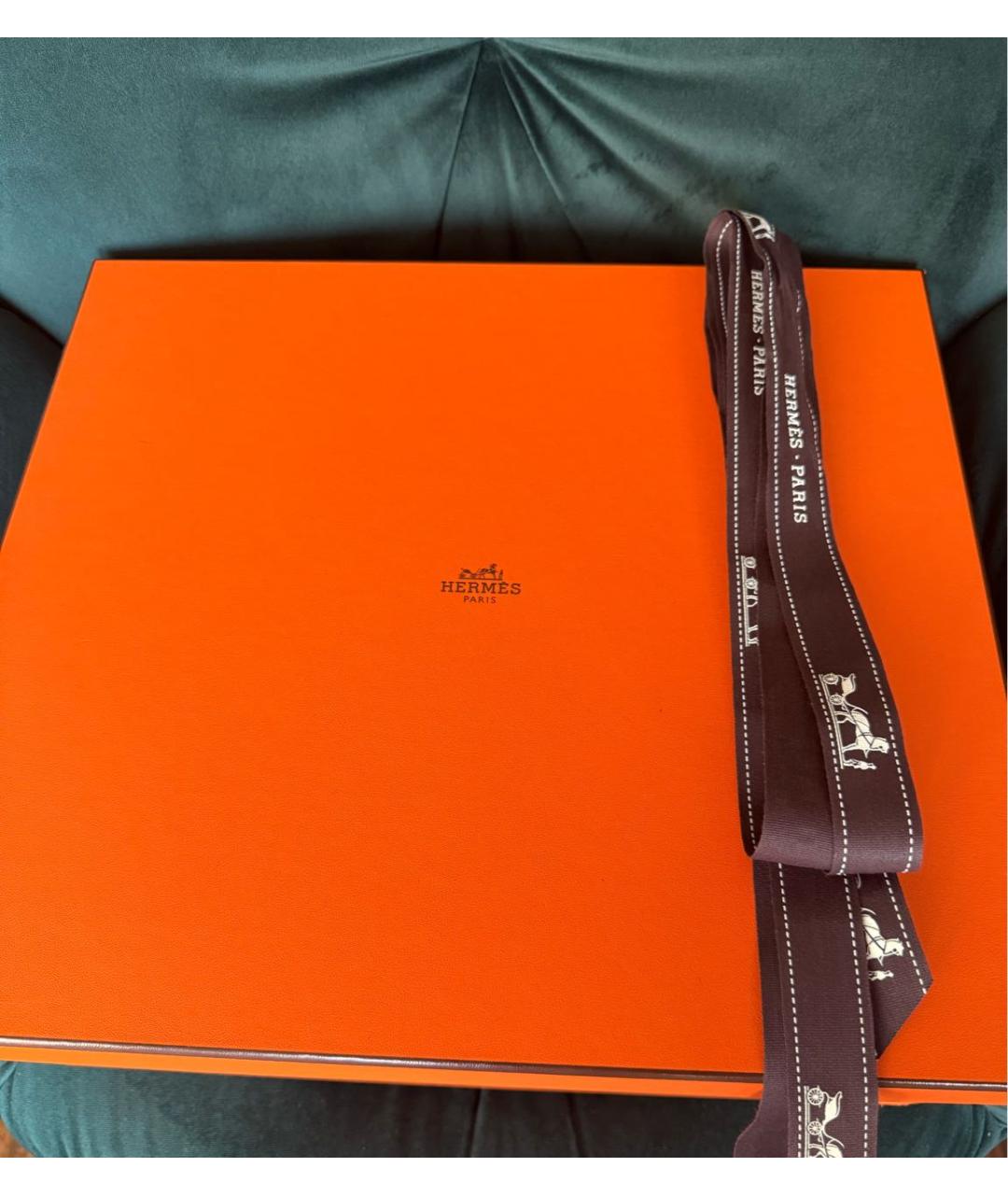 HERMES Тканевая сумка через плечо, фото 6