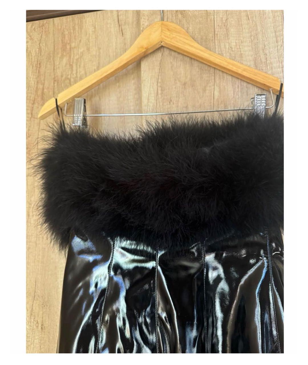 BLUMARINE Черное коктейльное платье, фото 4