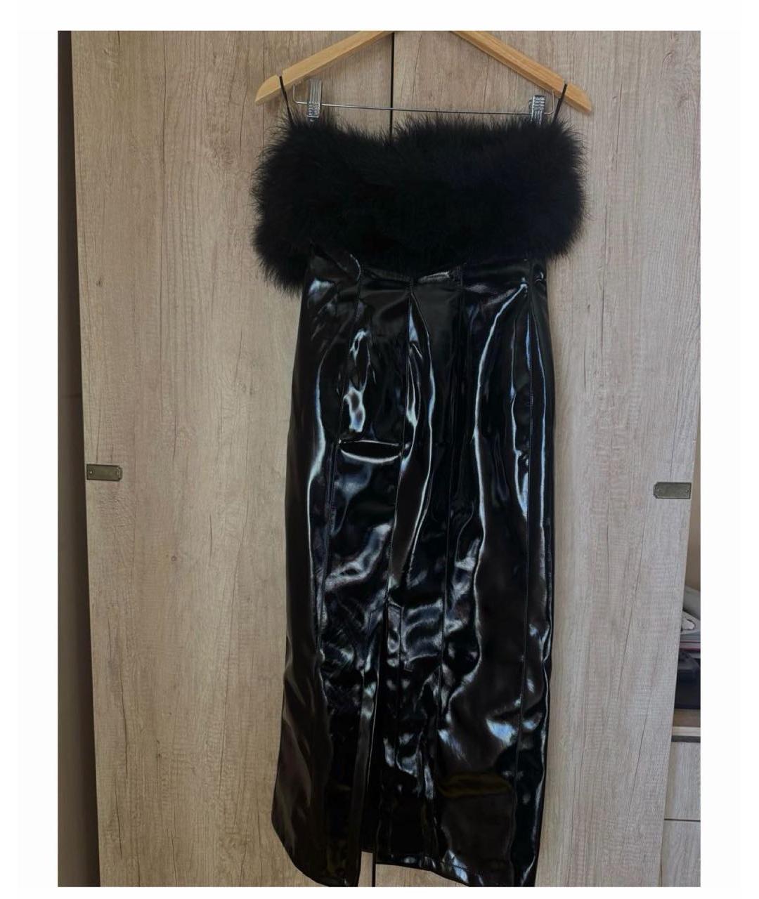 BLUMARINE Черное коктейльное платье, фото 3