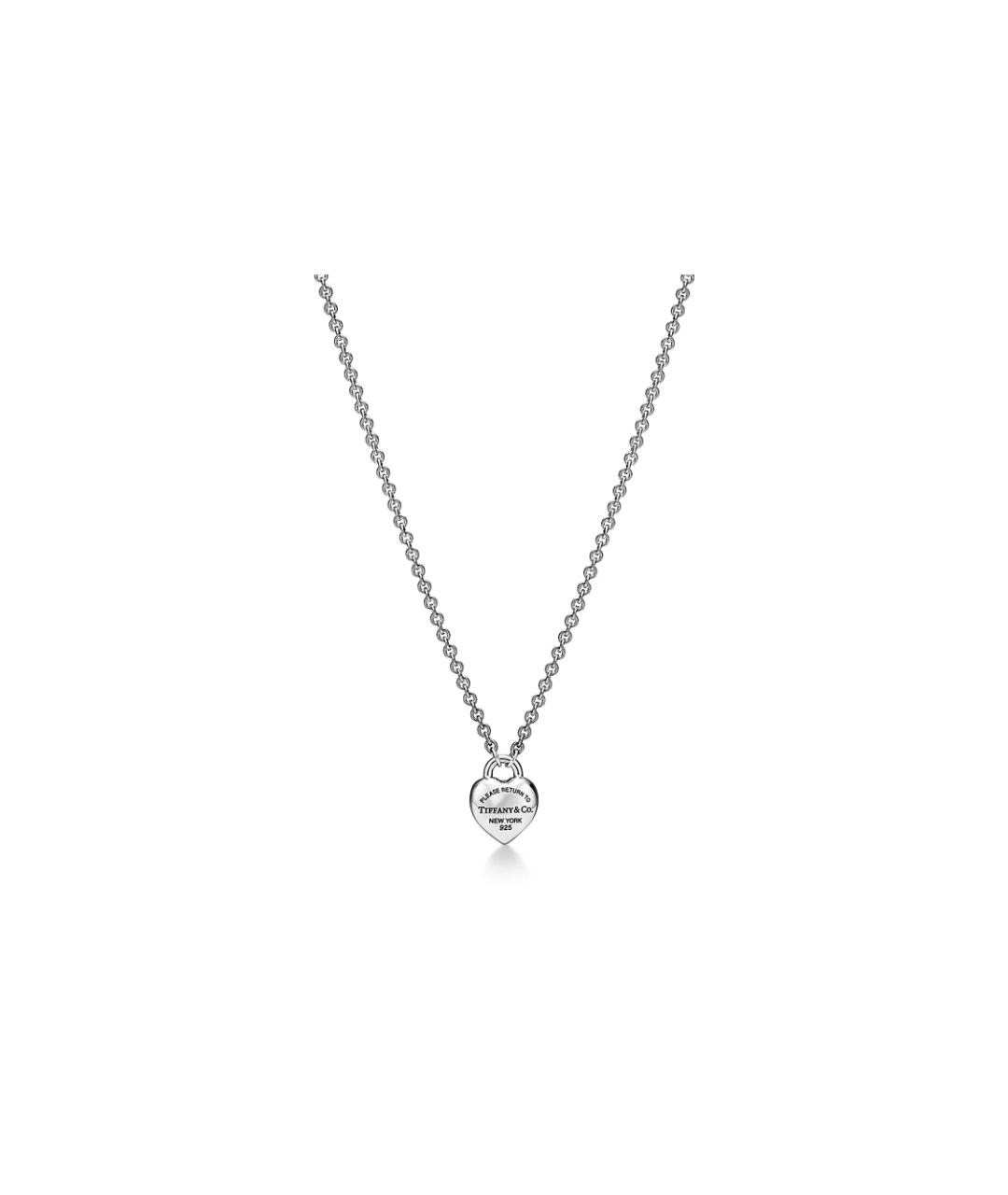 TIFFANY&CO Серебряное серебряное колье, фото 4
