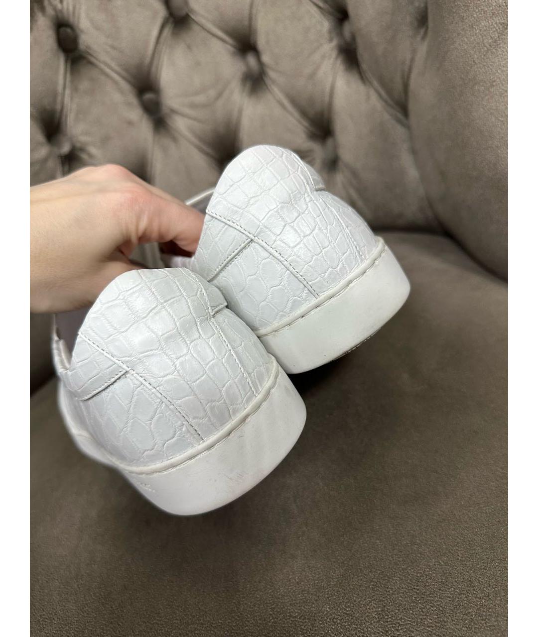STEFANO RICCI Белые лоферы, фото 6