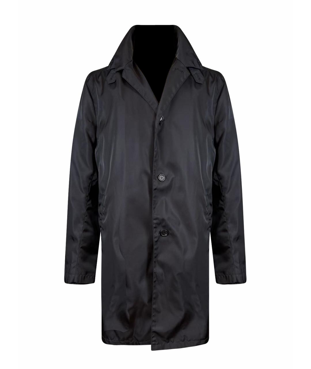 PRADA Черный тренч / плащ, фото 1