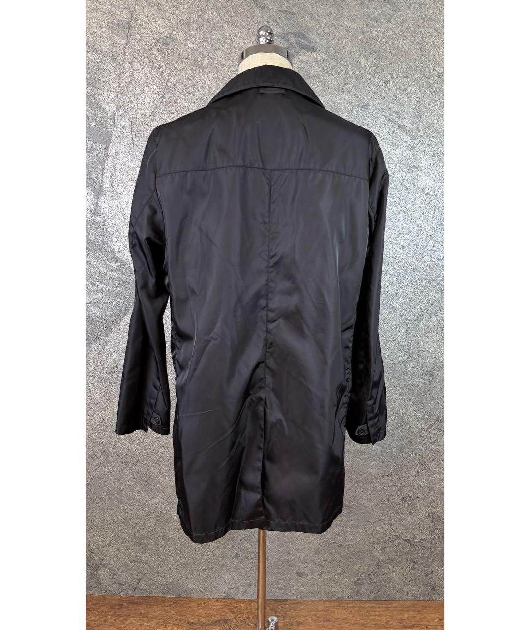 PRADA Черный тренч / плащ, фото 2