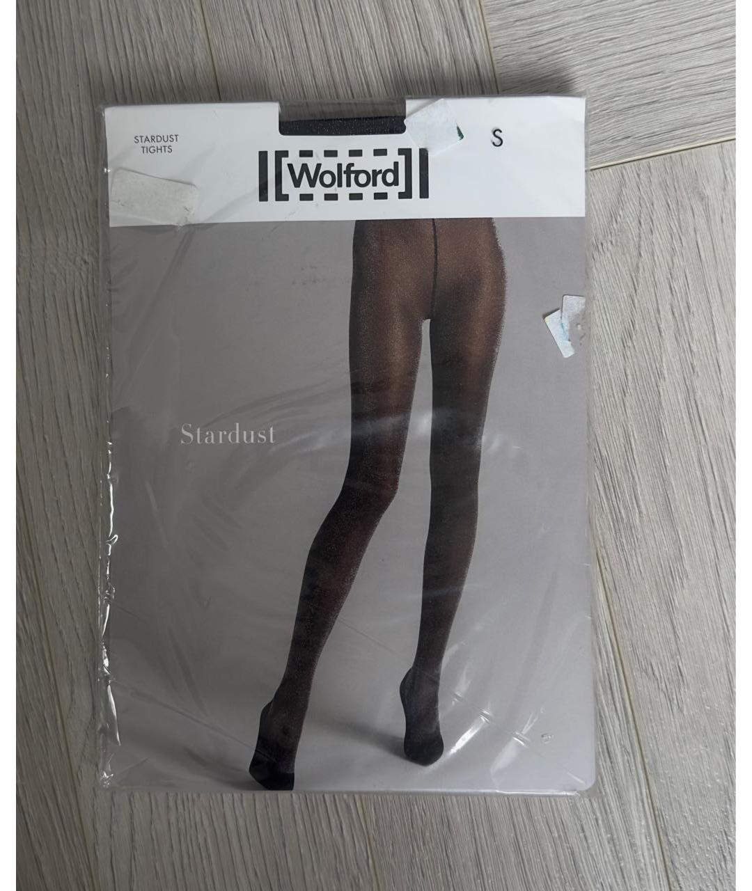 WOLFORD Черные носки, чулки и колготы, фото 4