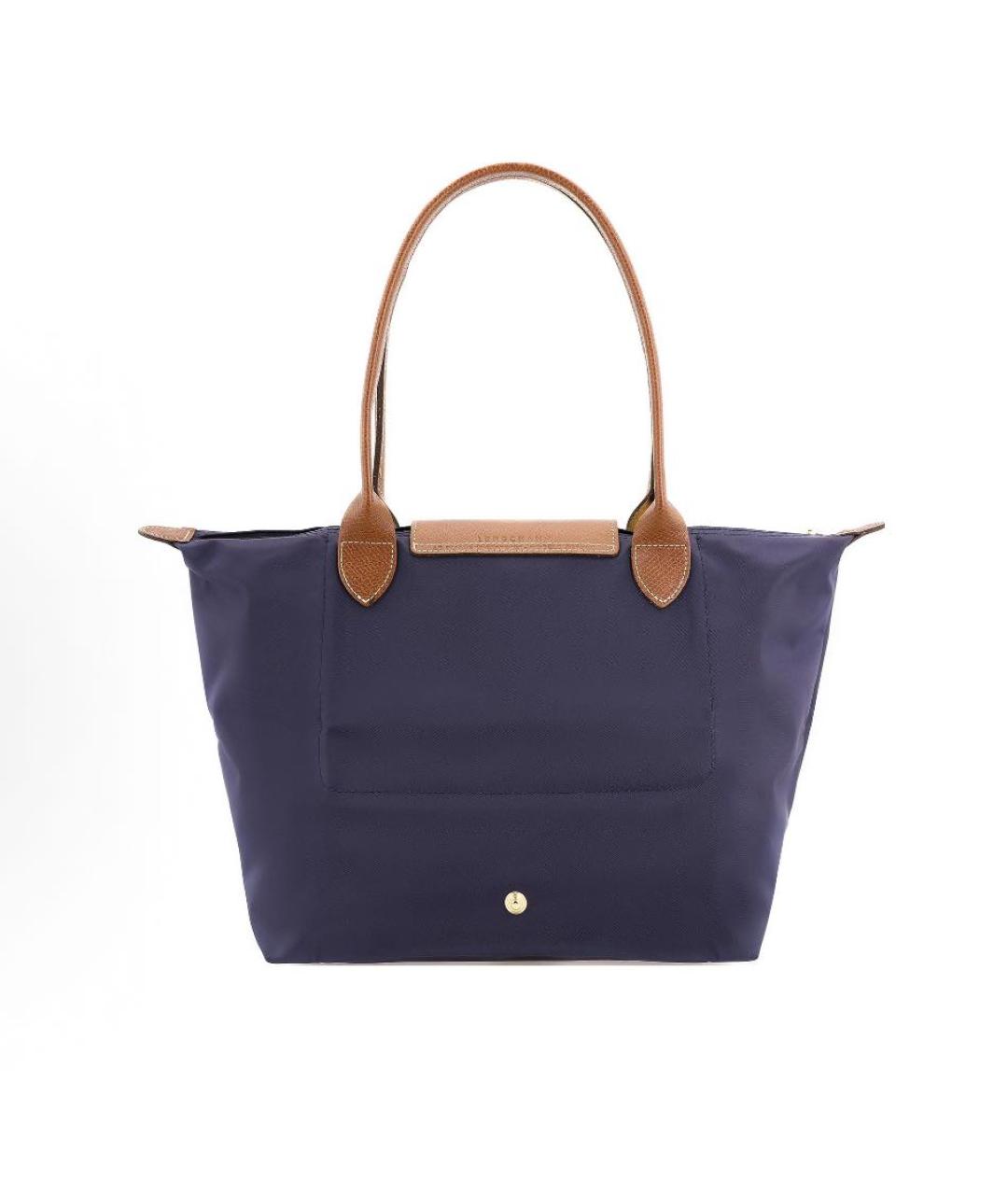 LONGCHAMP Темно-синяя сумка тоут, фото 7