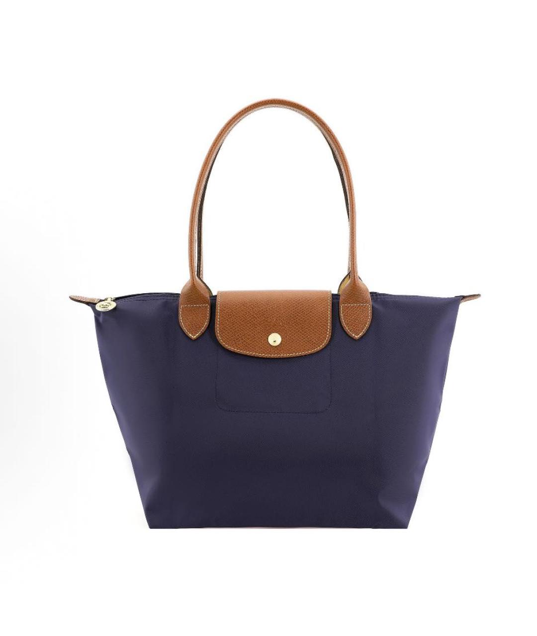 LONGCHAMP Темно-синяя сумка тоут, фото 9