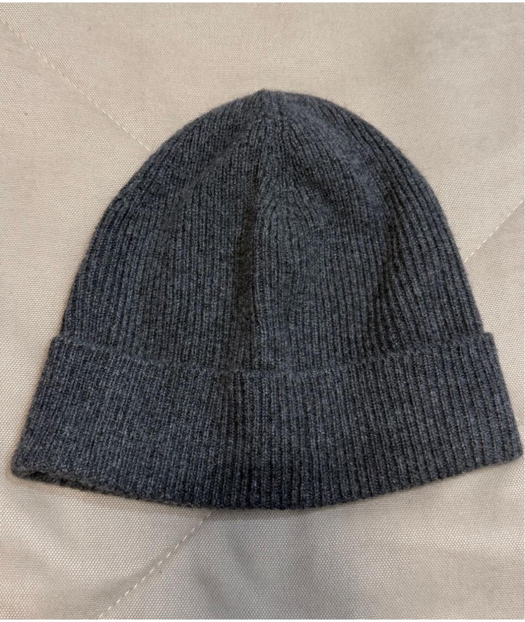 PRADA Антрацитовая кашемировая шапка, фото 2