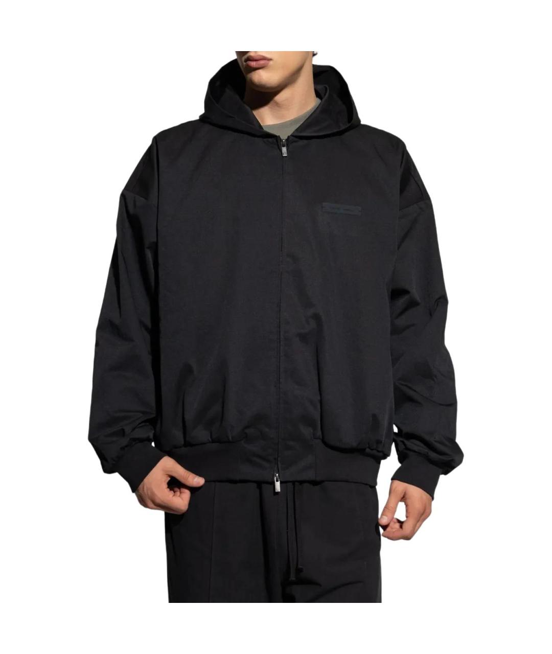 FEAR OF GOD ESSENTIALS Черная куртка, фото 3