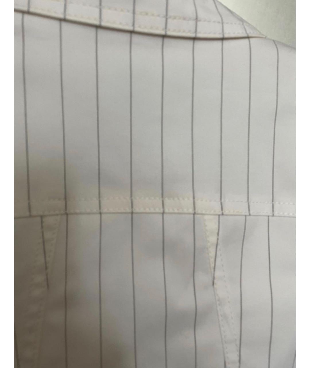 CERRUTI 1881 Белый хлопковый жакет/пиджак, фото 4