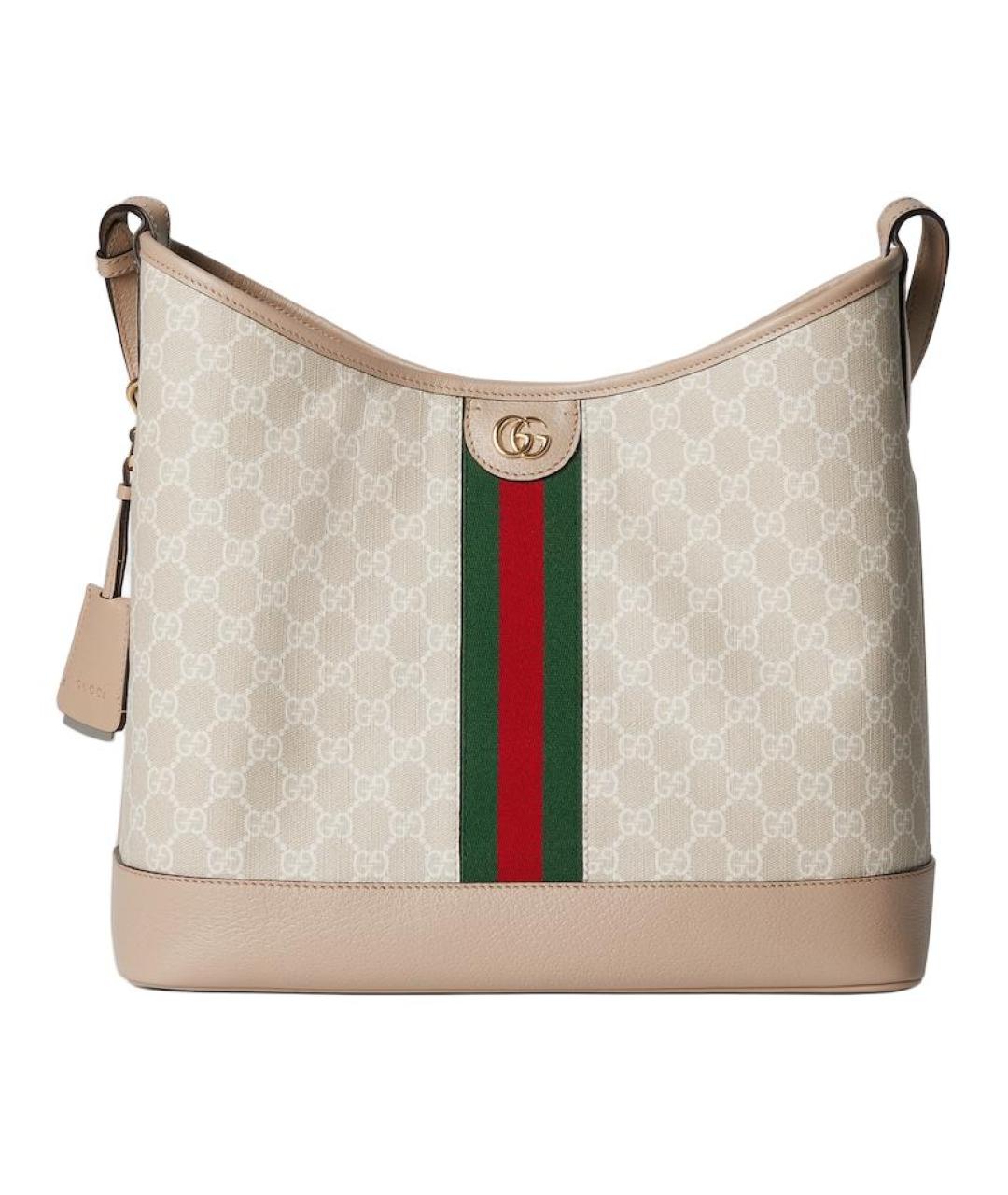 GUCCI Бежевая сумка через плечо, фото 1