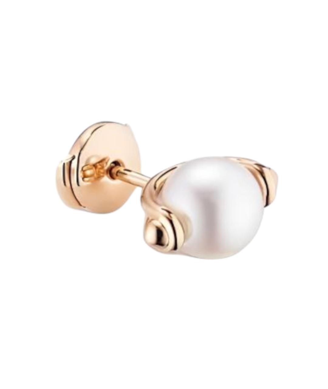 HERMES Золотые серьги из розового золота, фото 2