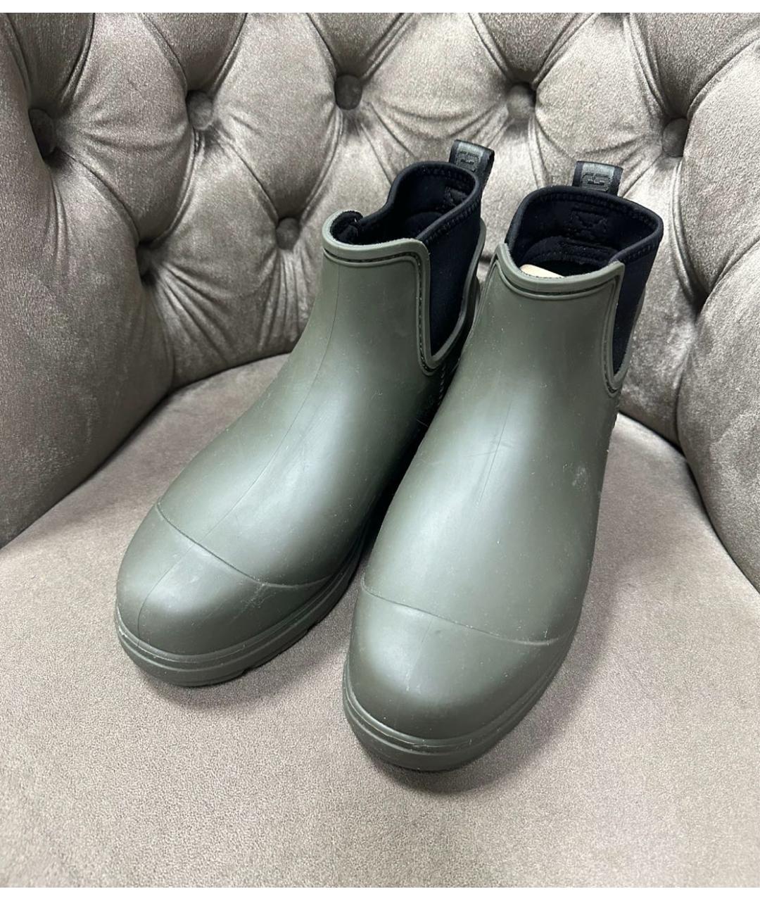 UGG AUSTRALIA Хаки ботинки, фото 4