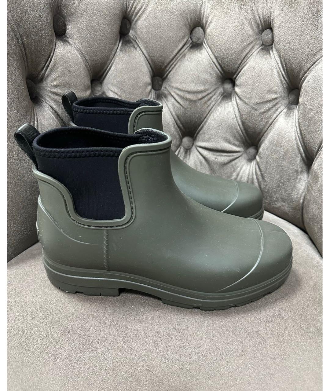 UGG AUSTRALIA Хаки ботинки, фото 5