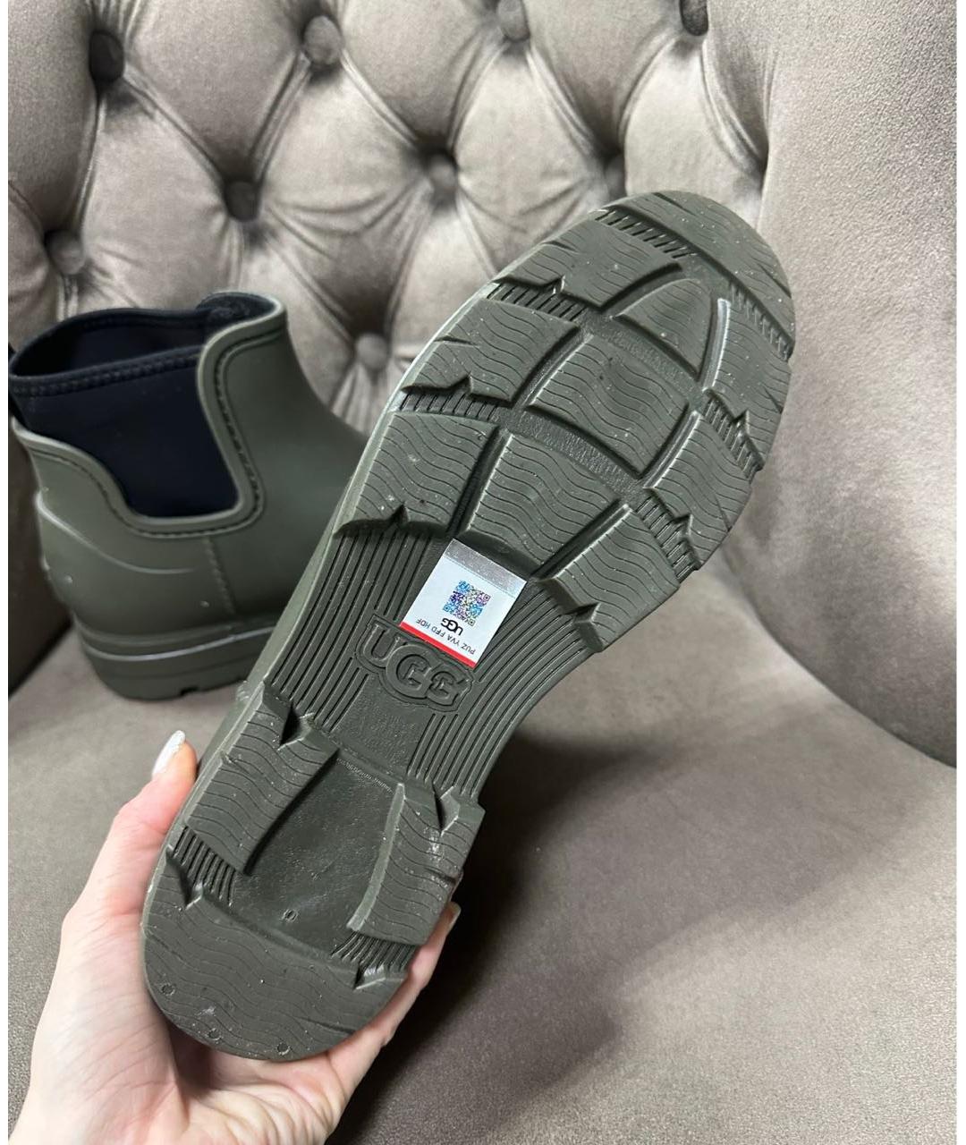 UGG AUSTRALIA Хаки ботинки, фото 2