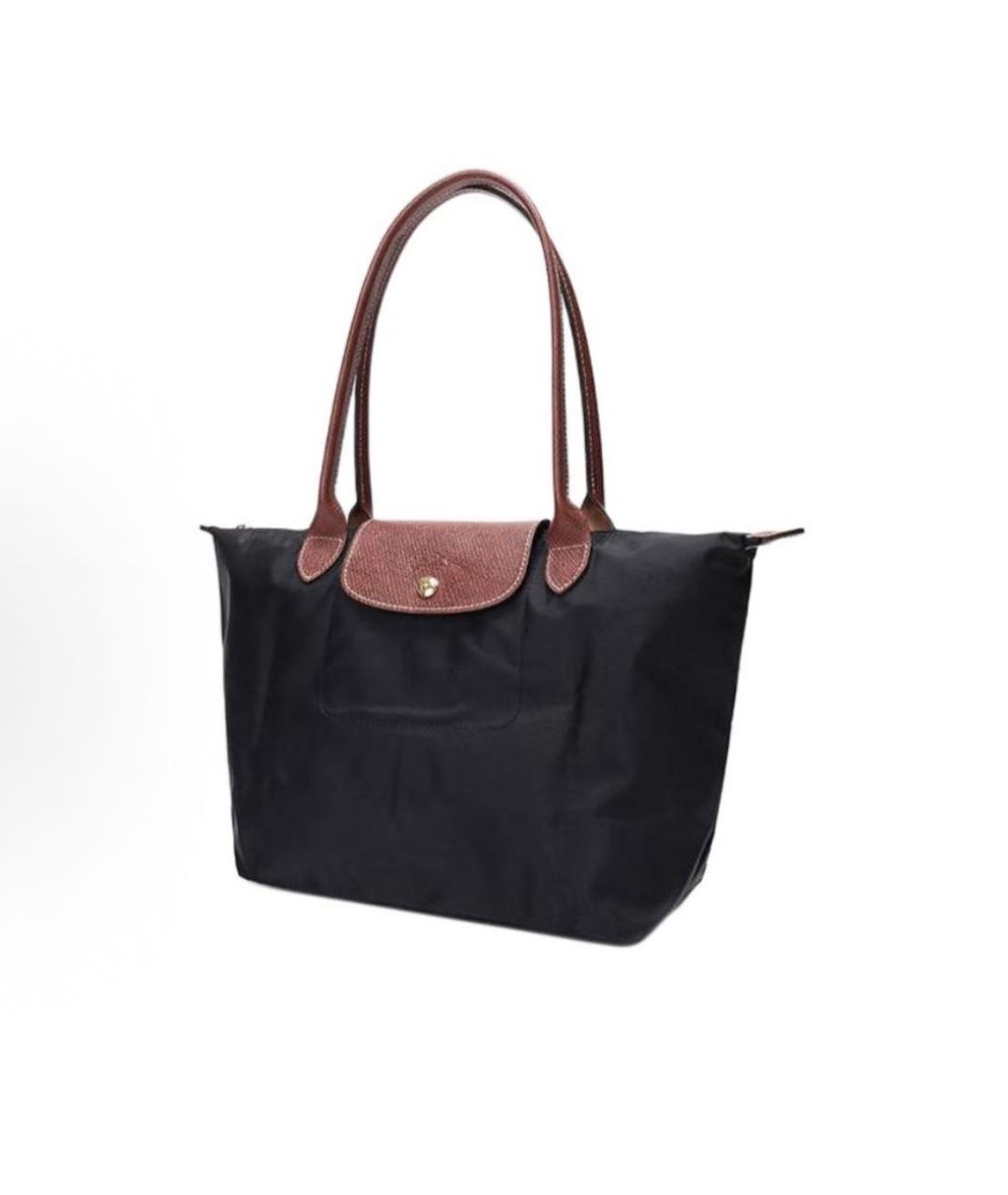 LONGCHAMP Черная сумка через плечо, фото 2