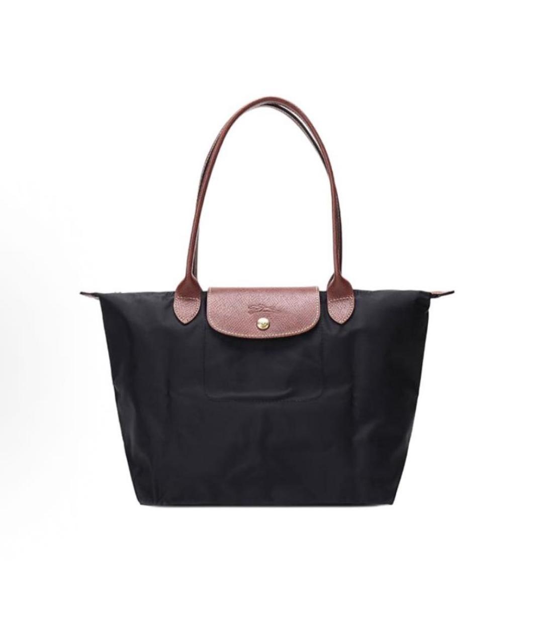 LONGCHAMP Черная сумка через плечо, фото 8