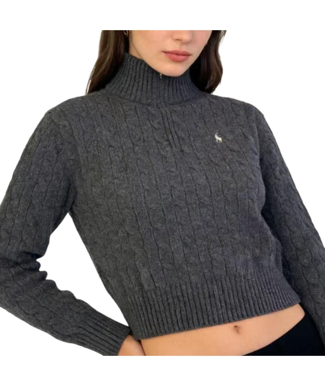 POLO RALPH LAUREN Серый джемпер / свитер, фото 3