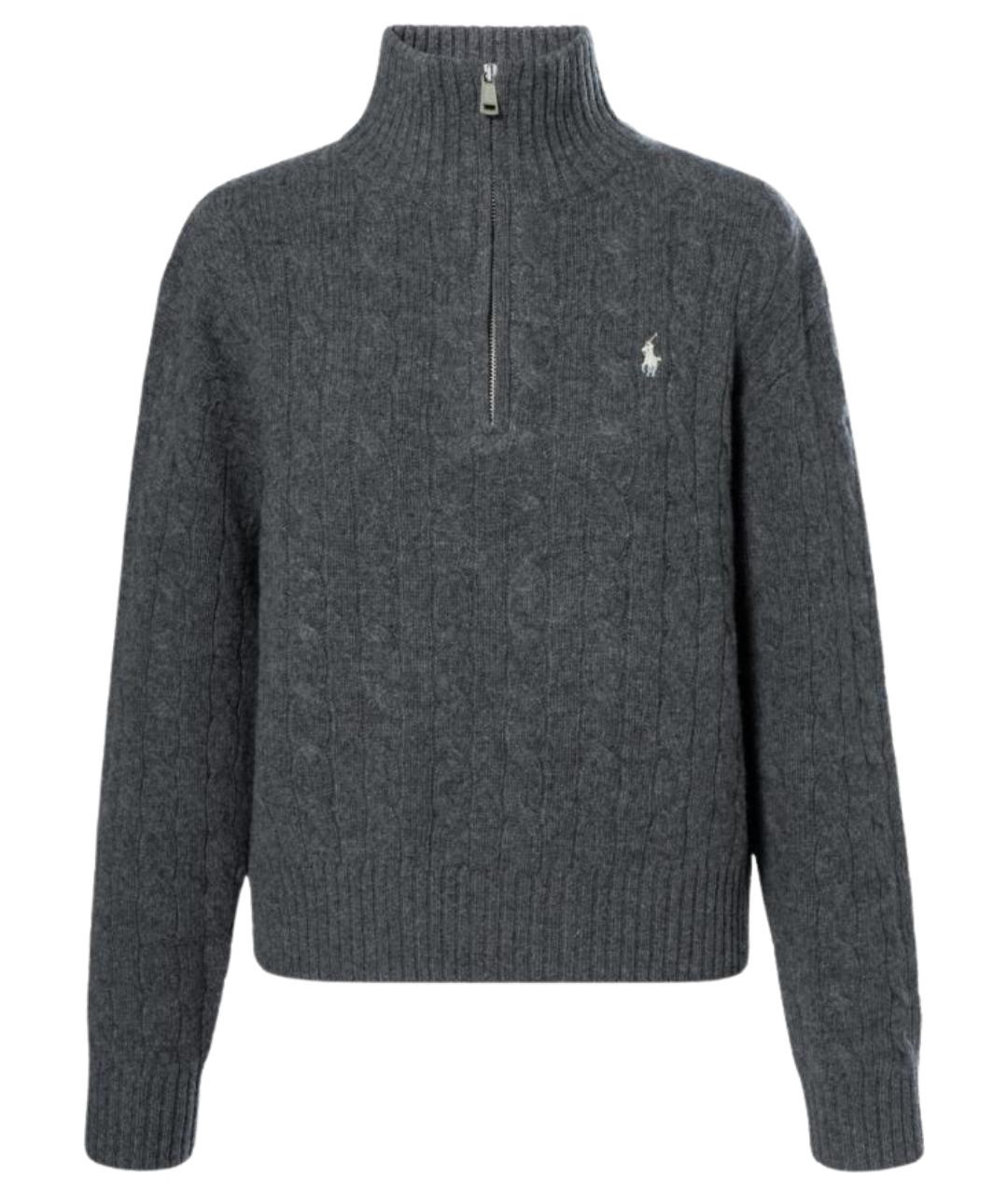 POLO RALPH LAUREN Серый джемпер / свитер, фото 1