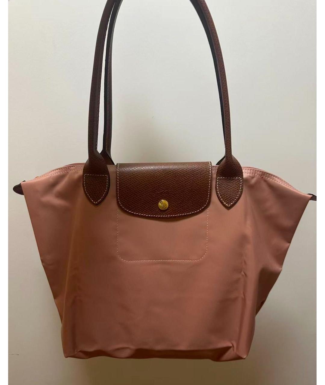 LONGCHAMP Коралловая сумка через плечо, фото 2