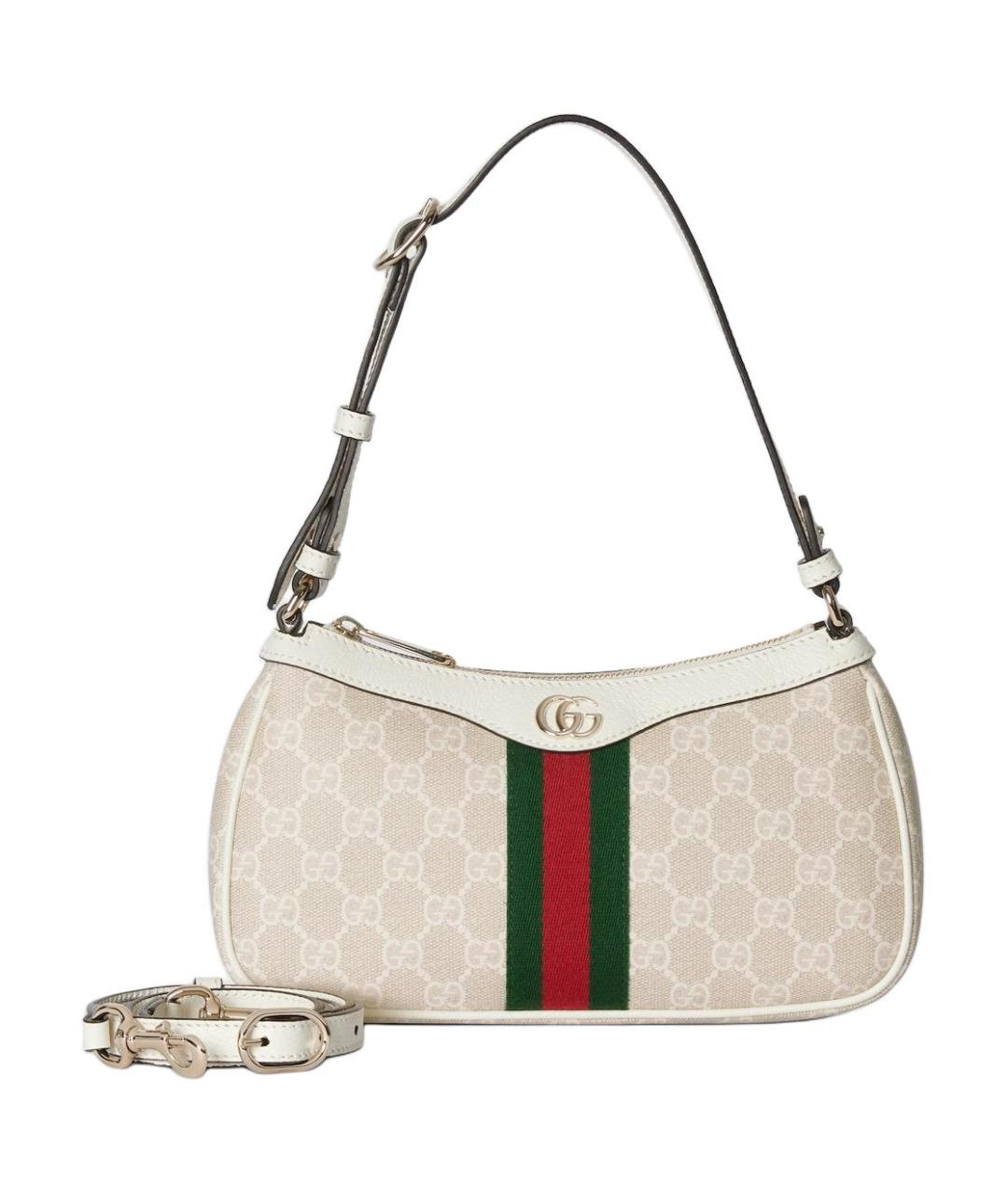GUCCI Бежевая сумка через плечо, фото 4