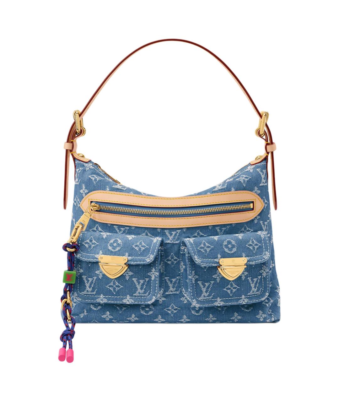 LOUIS VUITTON Синяя сумка через плечо, фото 1