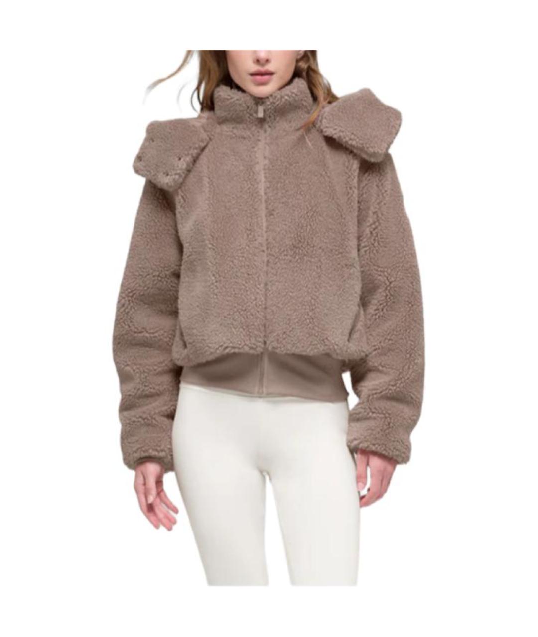 ALO YOGA Бежевая куртка, фото 3